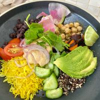 Vegan Zaatar Bowl  at Jacumba Hot Springs Hotel in Jacumba