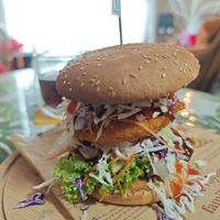 Specialty Burger at Simple Garden Cafe in Kuala Lumpur