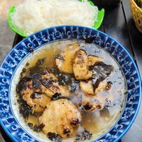 Bun cha chay at Tam Khoi Vegetarian Foods in Hanoi