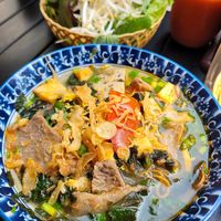 Mien rieu chay at Tam Khoi Vegetarian Foods in Hanoi