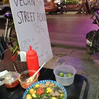 Vegan bun cha tron at Tam Khoi Vegetarian Foods in Hanoi