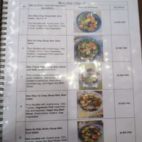 Egg on the menu at Tam Khoi Vegetarian Foods in Hanoi