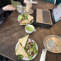   at Underdogs' Café in Prague