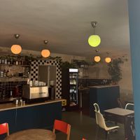   at Underdogs' Café in Prague