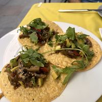 Tosta with vegetables and avocado  at Puro Delirio in Vigo