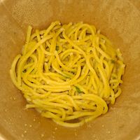 Aglio e olio at Casa Il Borgo in Rhodes