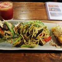 Spaghetti can be healthy! at Veggie Spinner 素食微調 in Hong Kong Island