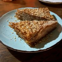 Walnut baklava   at Hotel Restoran Humsko in Trebinje