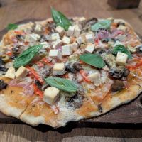 Veggie pizza at Kasama in Palomino