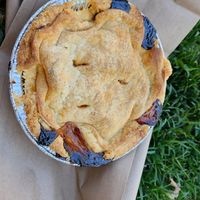 Peach pie at Gifford House & Museum Store in Torrey