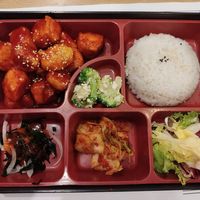 Yangnyeom tofu set at Bab;rýže 2 in Prague