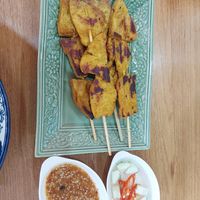 Satay at Begin Vegan Food in Chiang Mai