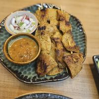 Chicken Satay at Begin Vegan Food in Chiang Mai