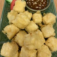 เต้าหู้ทอด, Fried Chickpea Tofu 🇵🇸🤰🏻⚖️🇳🇴🇪🇸🇵🇸🌎🇵🇸🇨🇳🇲🇲🇵🇸 at Begin Vegan Food in Chiang Mai