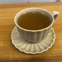 Ginger tea  at Begin Vegan Food in Chiang Mai