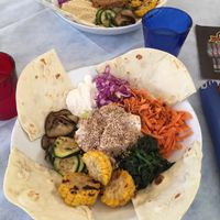 Vegan Buddha bowls at Soul Food in Valletta