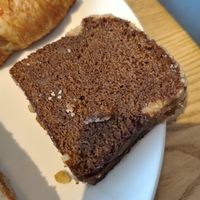 Ginger crumble loaf cake at Caffe Nero in Castlebar