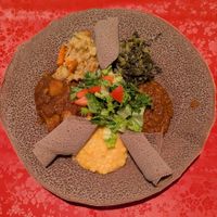 Veggie Combo at Gebeta in Portland