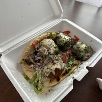 Falafel pita  at The Mediterranean Joint in Madison