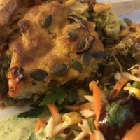 Vegan pie  at Cafeva in Gothenburg