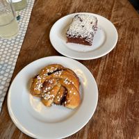 Both regional vegan sweets  at Cafeva in Gothenburg