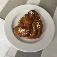 Cinnamon roll   at Cafeva in Gothenburg
