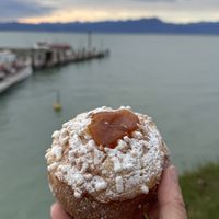 Vegan Roll with apricot filling  at Ceresa Panificio Pasticceria in Peschiera Del Garda