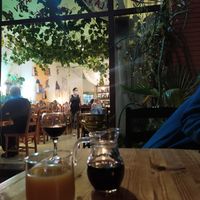 Cuarta y zumo at La Vitamina in La Palma