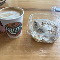   at Kaffein Coffee in San Luis Obispo