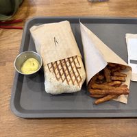 tofu french burrito  at Güstavo Gemüse Vebab in Lyon