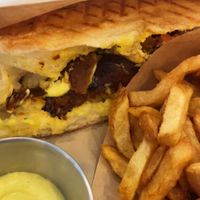 Gyros kebab   at Güstavo Gemüse Vebab in Lyon