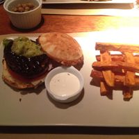 Mexican burger at Ale and Hop in Barcelona