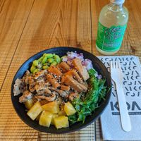 vegan poke at Koa Poke in Gijon