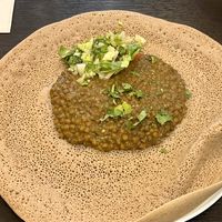 Defin Misir Wot  at Muna's Ethiopian Cuisine in Edinburgh