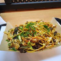 Chowmein at Momu in Sao Paulo