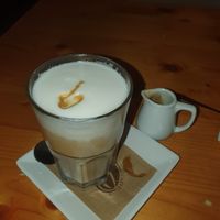 Latte macchiato di soia abbondante! at Chiccoteca in Pesaro
