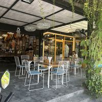 Nice terrace   at Canteen Cafe in Canggu