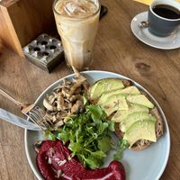 Vegan breakfast   at Canteen Cafe in Canggu