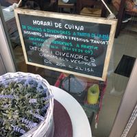 Horario de apertura at Plaer Vegetaria in Mallorca