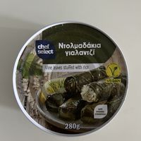 vegan Dolmades  at Lidl in Zakynthos