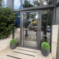 View of entrance  at Novak in Belgrade