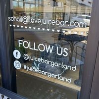   at Main Squeeze Juice Co. in Garland