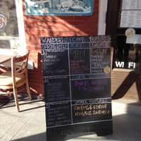 facade at Wanderlust Cafe in Bloomsburg