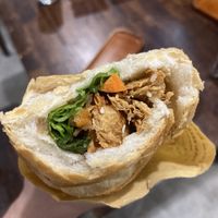 Tofu skin bahn mi  at 2 Ladies Kitchen in Da Nang
