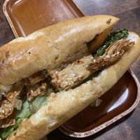 Tofu skin bahn mi  at 2 Ladies Kitchen in Da Nang