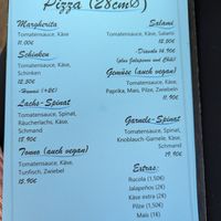 Vegane Pizza at MeerKatze in Binz