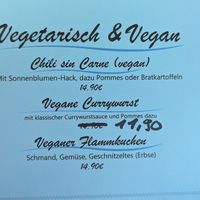 Vegane Optionen at MeerKatze in Binz