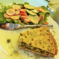 Quiche at No Milk Today in Berlin