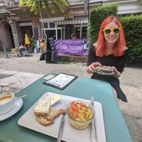 Egg salad at No Milk Today in Berlin