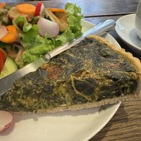  Spinach quiche 😊  at No Milk Today in Berlin